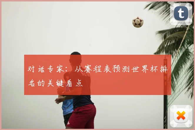对话专家:从赛程表预测世界杯排名的关键看点