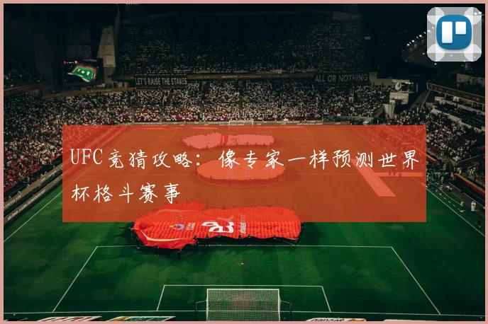 UFC竞猜攻略：像专家一样预测世界杯格斗赛事